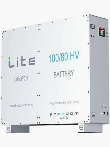 FREEDOM WON LiTE COMMERCIAL 100/80 HV LITHIUM BATTERY – 100KWH HIGH VOLTAGE